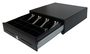 Premier 410-HQ B Cajón de efectivo automático y manual Negro