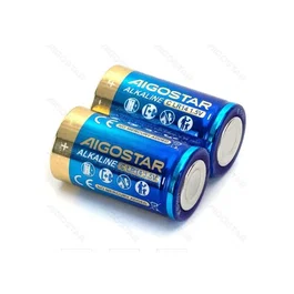 Aigostar Pack de 2 pilas alcalinas LR14 (C) 1.5V