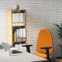 PIQUERAS Y CRESPO Silla de oficina Aýna Pistacho con Brazos 2D