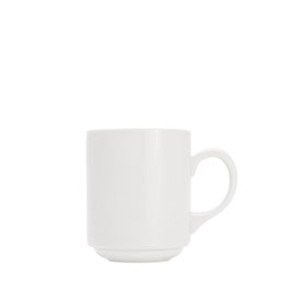 Summa Set de 6 Modern Taza Mug Apilable Marfil 32 cl