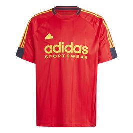 Camiseta de Manga Corta Hombre Adidas Tiro Nations Pack Rojo