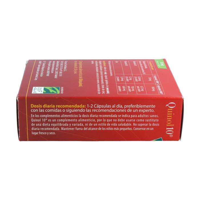 100% Natural Quinol 10 50mg 30 perlas 100% Natural Quinol 10 50mg 30 perlas
