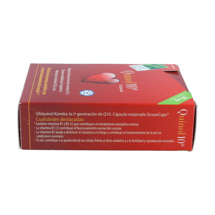 100% Natural Quinol 10 50mg 30 perlas 100% Natural Quinol 10 50mg 30 perlas