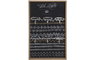 DKD Home Decor Guardallaves MDF Metal 24x4x38 Cenefa