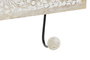 DKD Home Decor Perchero Pikoh Urban Marron Blanco 6 x 18 x 38 cm (2 Unidades)