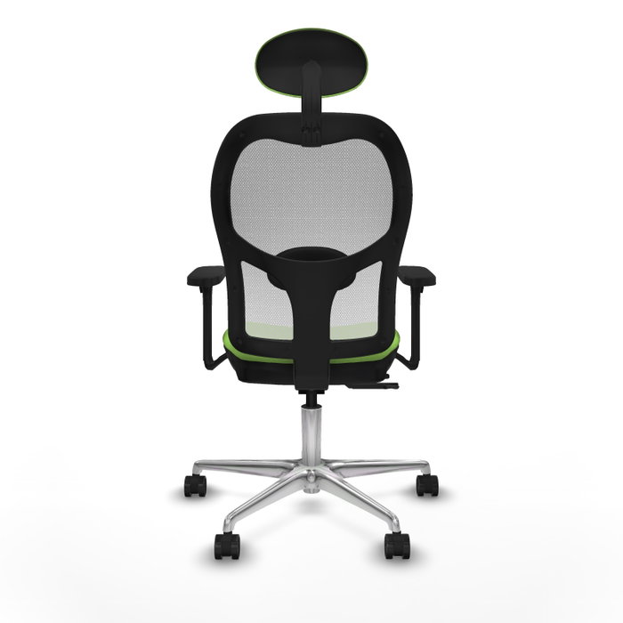 PIQUERAS Y CRESPO Silla de oficina Jorquera con mecanismo Sincro/Traslack, color Pistacho y Blanco PIQUERAS Y CRESPO Silla de oficina Jorquera con mecanismo Sincro/Traslack, color Pistacho y Blanco