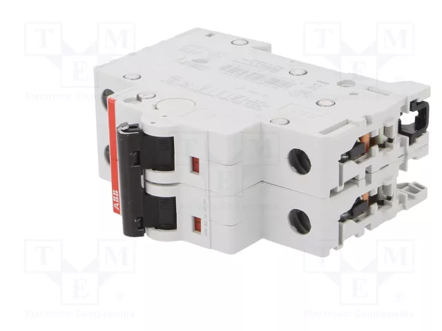 ABB Interruptor magnetotérmico S200 6A 2 polos 6kA ABB Interruptor magnetotérmico S200 6A 2 polos 6kA