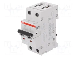 ABB Interruptor magnetotérmico S200 6A 2 polos 6kA
