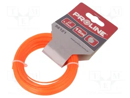 PROLINE Hilo de recortadora de poliamida cuadrado de 1,3 mm, 15 m
