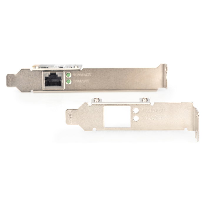 Digitus DN-10130-1 Tarjeta de red Gigabit Ethernet PCI Express Negro