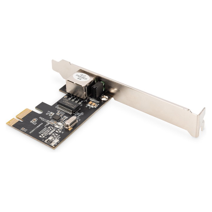 Digitus DN-10130-1 Tarjeta de red Gigabit Ethernet PCI Express Negro