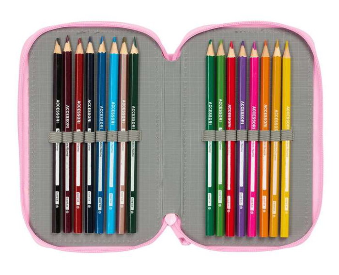 Estuche Escolar con Accesorios Glow Lab Swing Multicolor 12,5 x 19,5 x 5,5 cm 37 Piezas Estuche Escolar con Accesorios Glow Lab Swing Multicolor 12,5 x 19,5 x 5,5 cm 37 Piezas