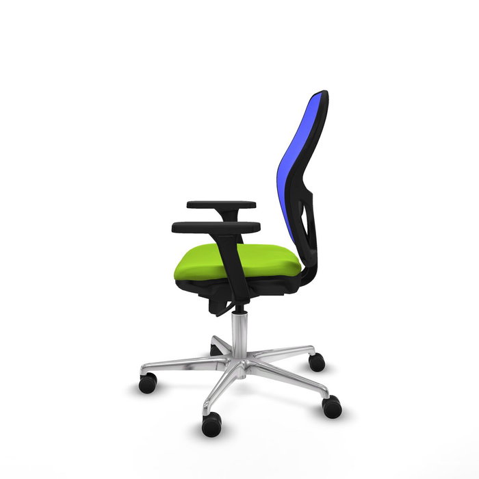 PIQUERAS Y CRESPO Silla de oficina Jorquera con mecanismo Sincro, Pistacho y Azul PIQUERAS Y CRESPO Silla de oficina Jorquera con mecanismo Sincro, Pistacho y Azul
