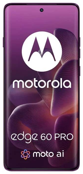 Motorola Edge 60 Pro 12/512GB Sparkling Grape - Smartphone 6,7" pOLED 120Hz, Dimensity 8350, 5G, Cámara 50+50+10 MP, NFC, IP68/IP69, Android 15