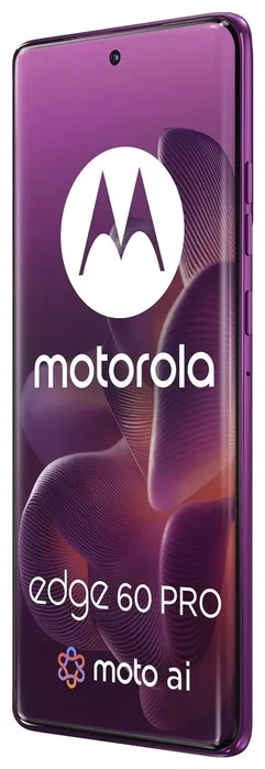 Motorola Edge 60 Pro 12/512GB Sparkling Grape - Smartphone 6,7" pOLED 120Hz, Dimensity 8350, 5G, Cámara 50+50+10 MP, NFC, IP68/IP69, Android 15