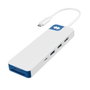 Targus HD4102BUGL Hub USB-C 8 Puertos con HDMI 4K, USB-A 3.2 Gen 1 y Power Delivery 100W