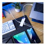 Targus HyperDrive Flex HD4102BUGL Hub USB-C de 8 puertos, Azul y Blanco