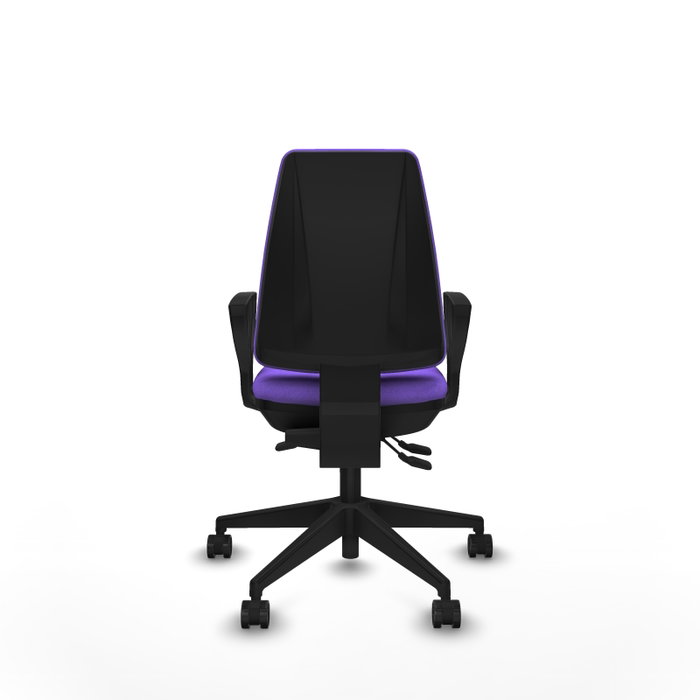 PIQUERAS Y CRESPO Silla de oficina Elche con mecanismo Asincro, Tela Lila PIQUERAS Y CRESPO Silla de oficina Elche con mecanismo Asincro, Tela Lila