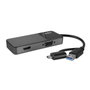 Lindy 43354 Hub USB 3.2 Gen 1 (3.1 Gen 1) con Puerto Type-A y Type-C, Negro
