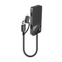 Lindy 43354 Hub USB 3.2 Gen 1 (3.1 Gen 1) con Puerto Type-A y Type-C, Negro