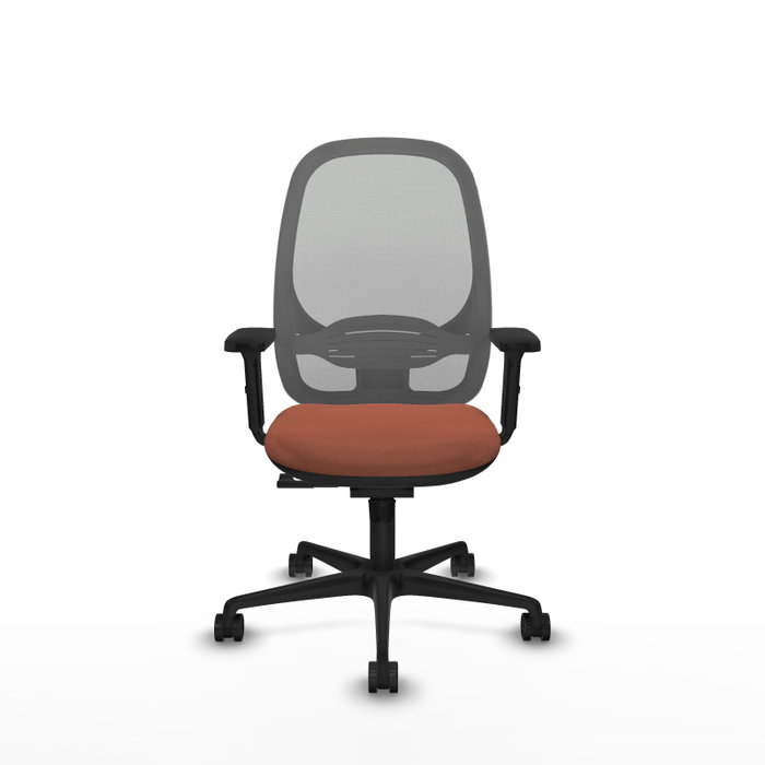 PIQUERAS Y CRESPO Silla de oficina Cilanco con mecanismo Sincro, Marrón y Gris PIQUERAS Y CRESPO Silla de oficina Cilanco con mecanismo Sincro, Marrón y Gris