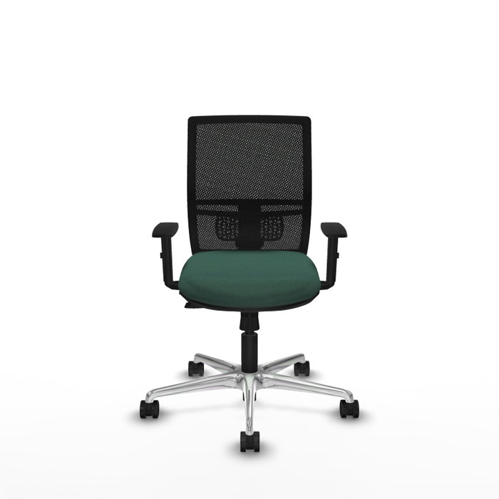 PIQUERAS Y CRESPO Silla de oficina Yunquera Verde botella con mecanismo Sincro/Traslack PIQUERAS Y CRESPO Silla de oficina Yunquera Verde botella con mecanismo Sincro/Traslack