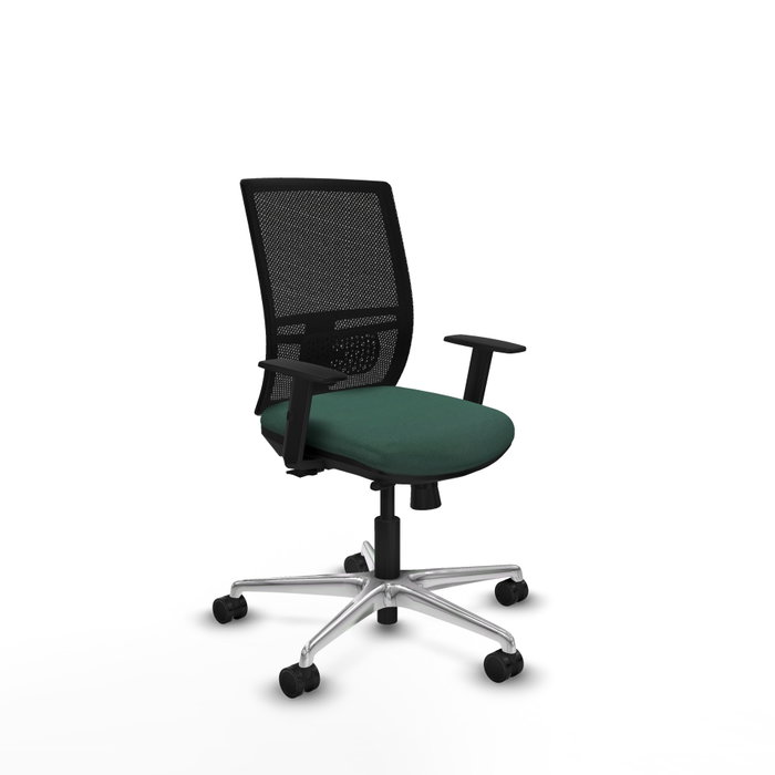 PIQUERAS Y CRESPO Silla de oficina Yunquera Verde botella con mecanismo Sincro/Traslack PIQUERAS Y CRESPO Silla de oficina Yunquera Verde botella con mecanismo Sincro/Traslack