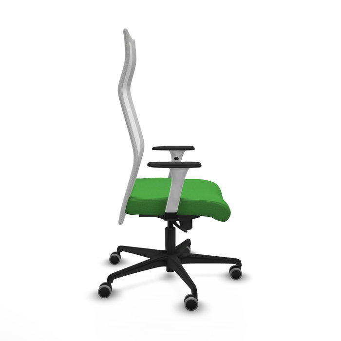 PIQUERAS Y CRESPO Sillón Albacete Verde y Blanco con Mecanismo Sincro PIQUERAS Y CRESPO Sillón Albacete Verde y Blanco con Mecanismo Sincro