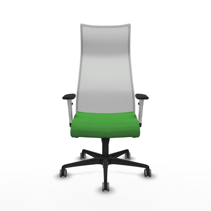 PIQUERAS Y CRESPO Sillón Albacete Verde y Blanco con Mecanismo Sincro PIQUERAS Y CRESPO Sillón Albacete Verde y Blanco con Mecanismo Sincro