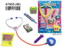 Rama Blister Doctor Set con accesorios surtidos para +3 años, idiomas ES/EN/FR/PT, 25.5x37x3 cm