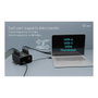 I-tec Hub de carga y datos 10 en 1 con 10 puertos USB-C Negro