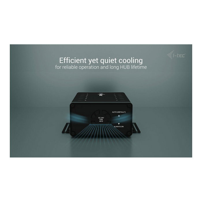 I-tec Hub de carga y datos 10 en 1 con 10 puertos USB-C Negro I-tec Hub de carga y datos 10 en 1 con 10 puertos USB-C Negro