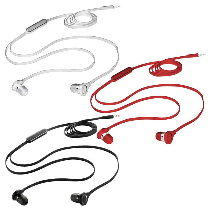Be Mix Auriculares con Cable Plano para MP3/MP4, Smartphone y Mac/PC, 110 cm Be Mix Auriculares con Cable Plano para MP3/MP4, Smartphone y Mac/PC, 110 cm