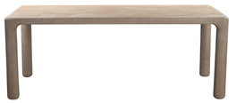 DKD Home Decor Mesa de Comedor Mango 200x100x76