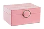 DKD Home Decor Joyero Honda Glam Rosa 23 x 17 x 10 cm