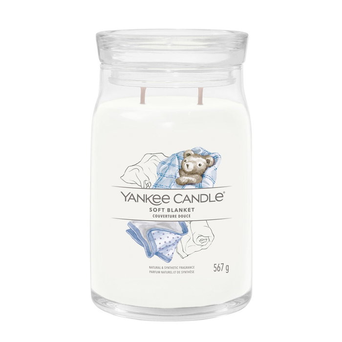 Yankee Candle Signature Soft Blanket Vela Grande 567g Yankee Candle Signature Soft Blanket Vela Grande 567g