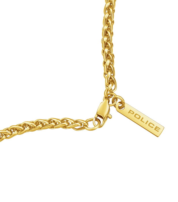 Police Collar Dorado de Metal 50cm PEAGN0001903