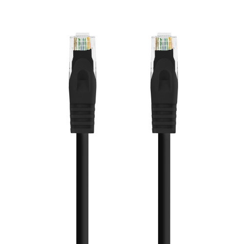 Nanocable Cable de red latiguillo RJ45 LSZH Cat.6A UTP AWG24 Negro 2.0m