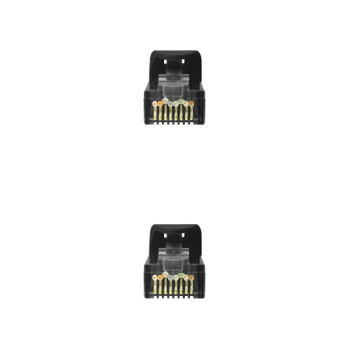 Nanocable Cable de red latiguillo RJ45 LSZH Cat.6A UTP AWG24 Negro 2.0m