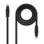 Nanocable Cable de red latiguillo RJ45 LSZH Cat.6A UTP AWG24 Negro 2.0m