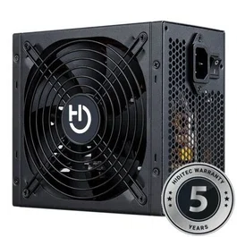 Hiditec Fuente de Alimentación BZ750 PSU010008 750W 80 Plus Bronze Certificada, Ventilador 140mm Ultra Silencioso, Cables Planos, Dual EPS12V, 4x PCIe 6+2