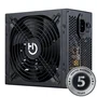 Hiditec Fuente de Alimentación BZ750 PSU010008 750W 80 Plus Bronze Certificada, Ventilador 140mm Ultra Silencioso, Cables Planos, Dual EPS12V, 4x PCIe 6+2