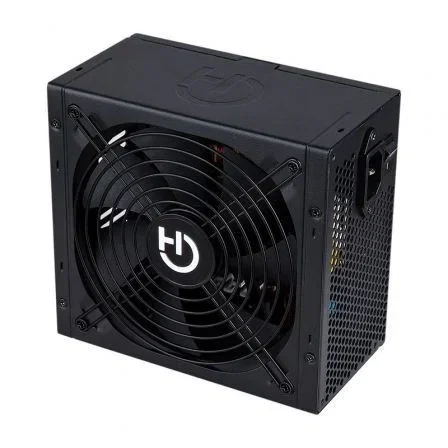 Hiditec Fuente de Alimentación BZ750 PSU010008 750W 80 Plus Bronze Certificada, Ventilador 140mm Ultra Silencioso, Cables Planos, Dual EPS12V, 4x PCIe 6+2