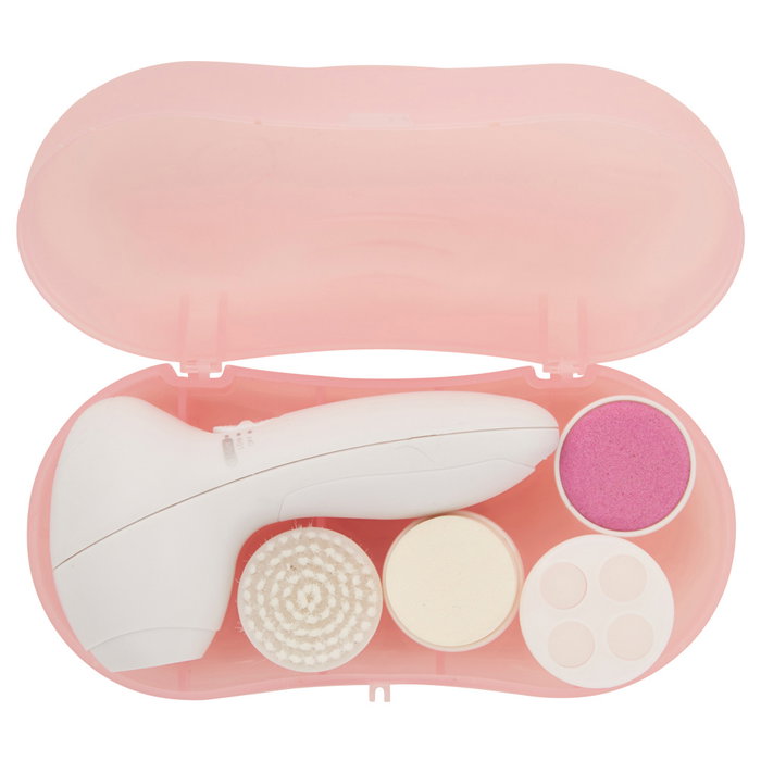 Day Cepillo Facial Con 4 Accesorios para Limpieza y Cuidado de la Piel, Incluye Cabezal Peeling y Masajeador Day Cepillo Facial Con 4 Accesorios para Limpieza y Cuidado de la Piel, Incluye Cabezal Peeling y Masajeador
