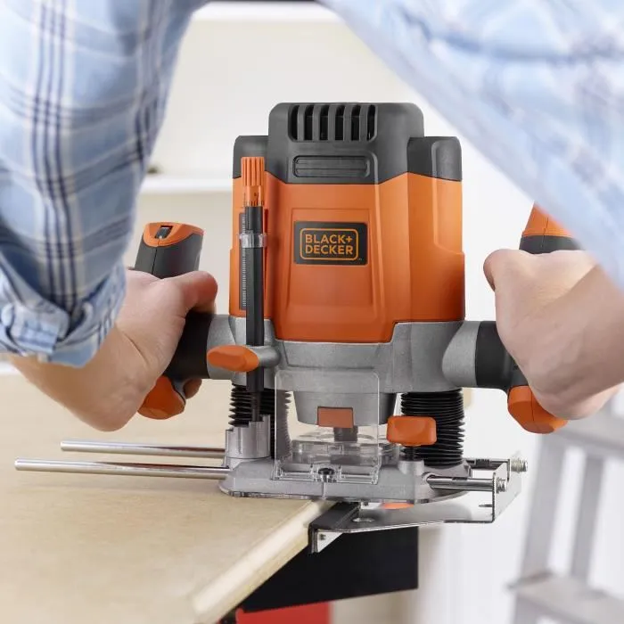 Black And Decker Fresadora KW1200EKA-QS 1200W 55Mm