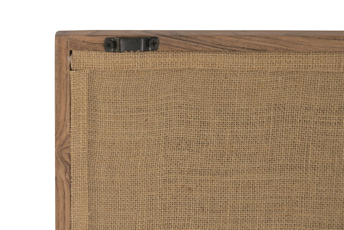 DKD Home Decor Cuadro Algodón Acacia Kilim Surtido de 2 Piezas Multicolor
