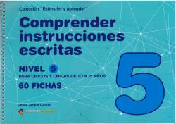 GESFOMEDIA, COMPRENDER INSTRUCCIONES ESCRITAS - NIVEL 5, Jesús Jarque García - GESFOMEDIA