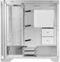Modecom Volcano Expanse S Torre Midi ATX Blanca, Ventana, USB-C, Hasta 43cm GPU