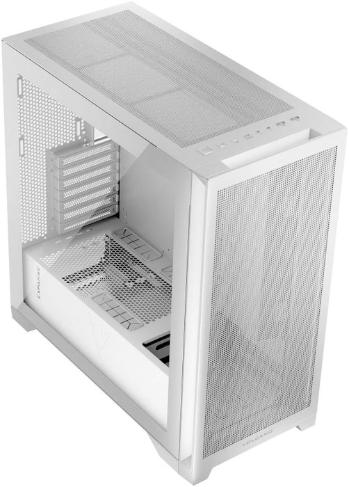 Modecom Volcano Expanse S Torre Midi ATX Blanca, Ventana, USB-C, Hasta 43cm GPU Modecom Volcano Expanse S Torre Midi ATX Blanca, Ventana, USB-C, Hasta 43cm GPU
