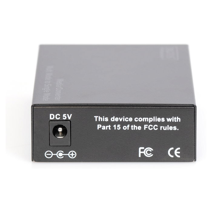 Digitus DN-82133 Convertidor de Medios SFP Gigabit Ethernet 100Mb LAN 1000Base-X 100Base-X Multimodo Monomodo Negro